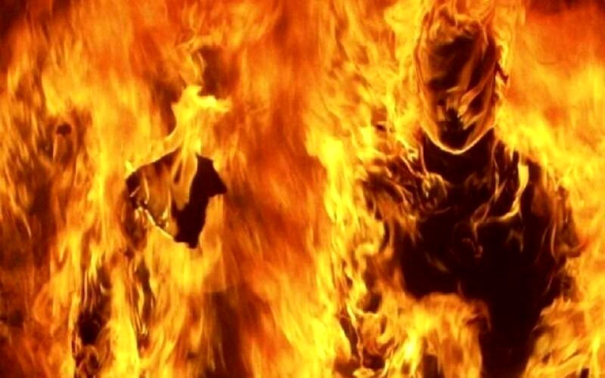 مرد دل‌سنگ زنش را در دعوای زن‌و‌شوهری به آتش کشید!
