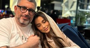 دختر رضا رشیدپور با یک استایل شیک/ عکس