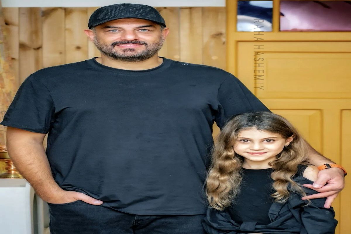 قاب عاشقانه جدید سام درخشانی و همسرش!