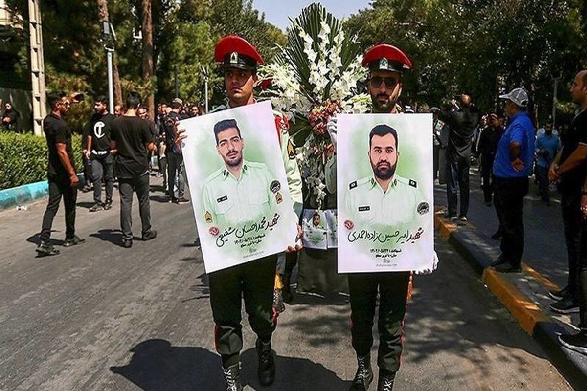 شهادت دو مامور پلیس در درگیری مسلحانه در اصفهان + عکس