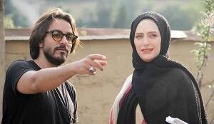 نگین معتضدی در جشن تولد همسرش