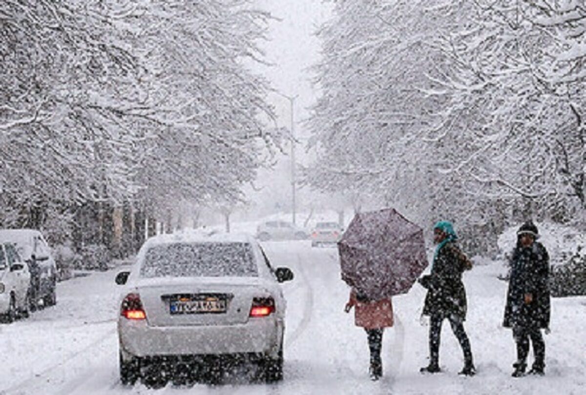 این استان‌ها برفی می‌شوند