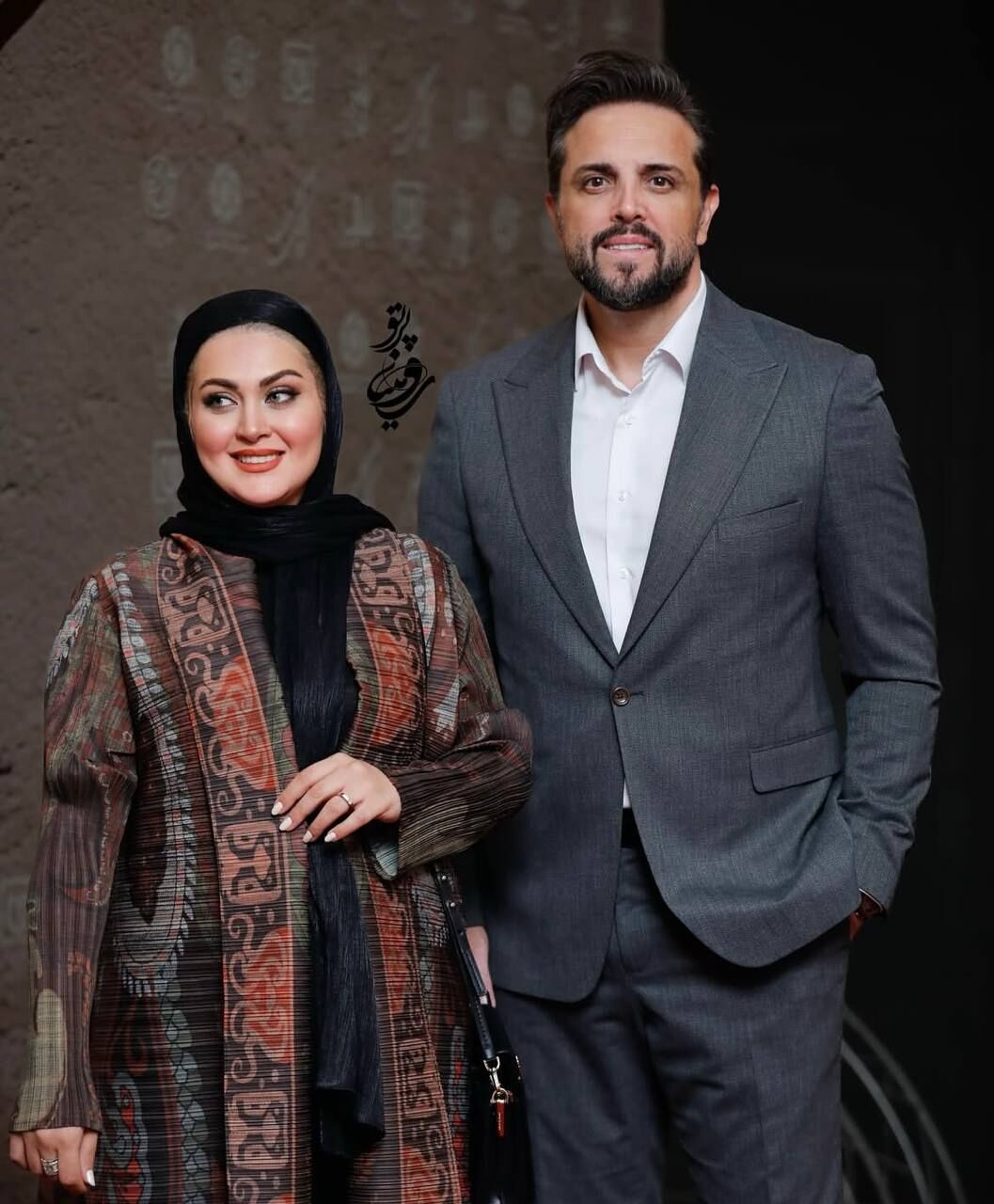 قاب پدر پسری مجری جوان تلویزیون