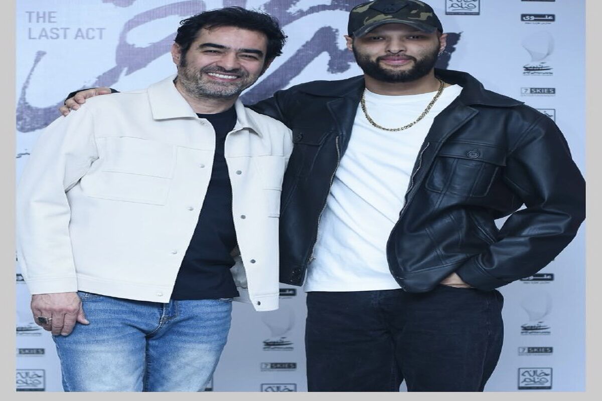 شهاب حسینی و پسر بزرگش با تیپ جدید/ عکس