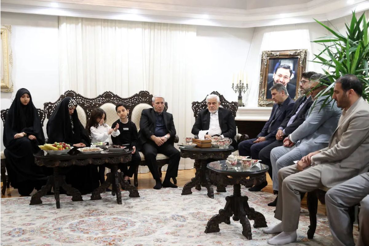 دیدار عارف با جمیله علمالهدی