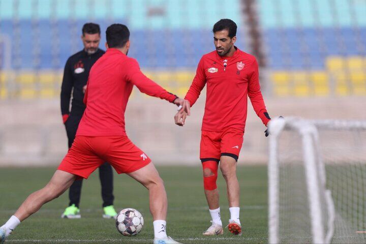 وضعیت وحشتناک پرسپولیس قبل از بازی با استقلال خوزستان + فیلم