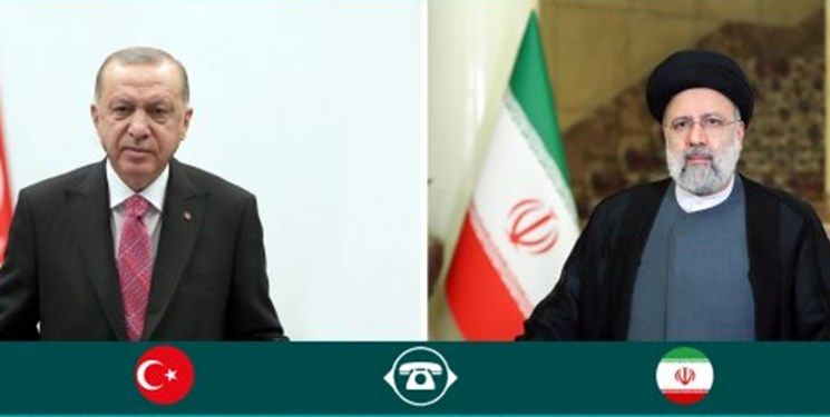 اولین مکالمه تلفنی رئیسی با اردوغان بعد از انتخاب مجدد