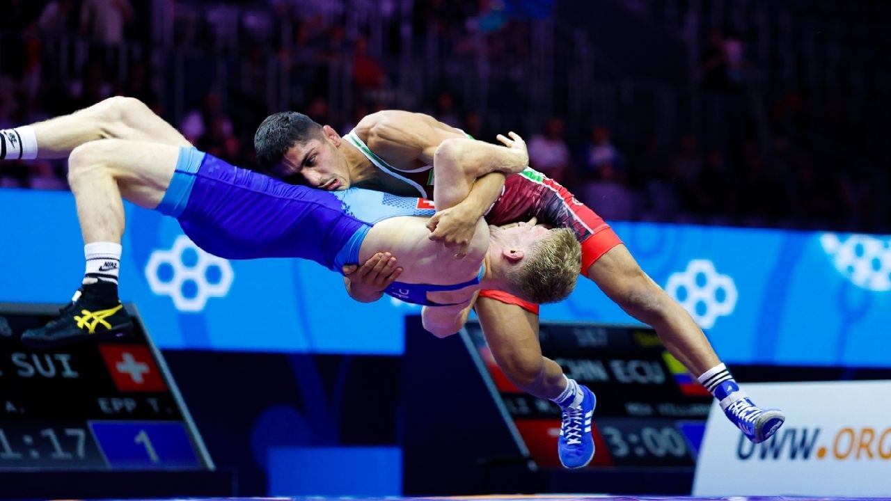 ساعت کشتی فرنگی کاران ایران فردا پنج شنبه ۲۷ شهریور در مسابقات جهانی زاگرب