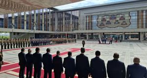 استقبال رسمی رئیس جمهور بلاروس از پزشکیان