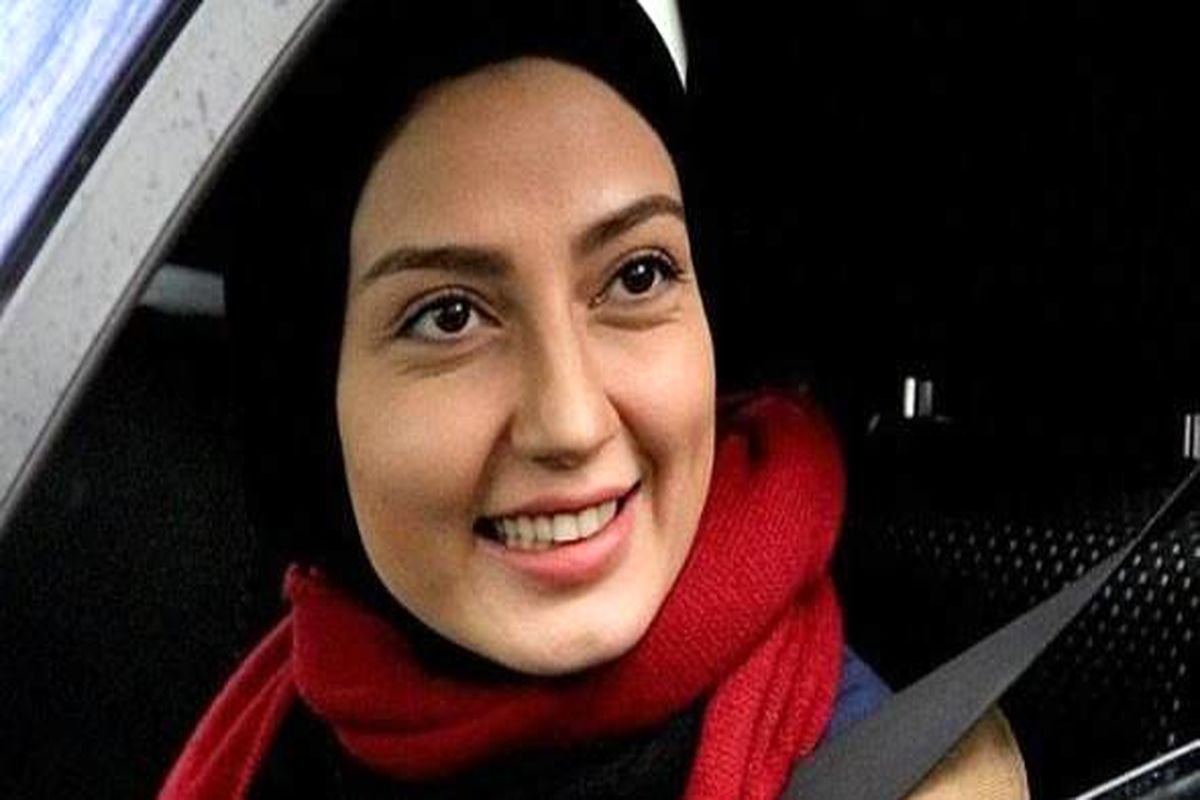 حدیث میرامینی و همسر بازیگرش با موهای آبی