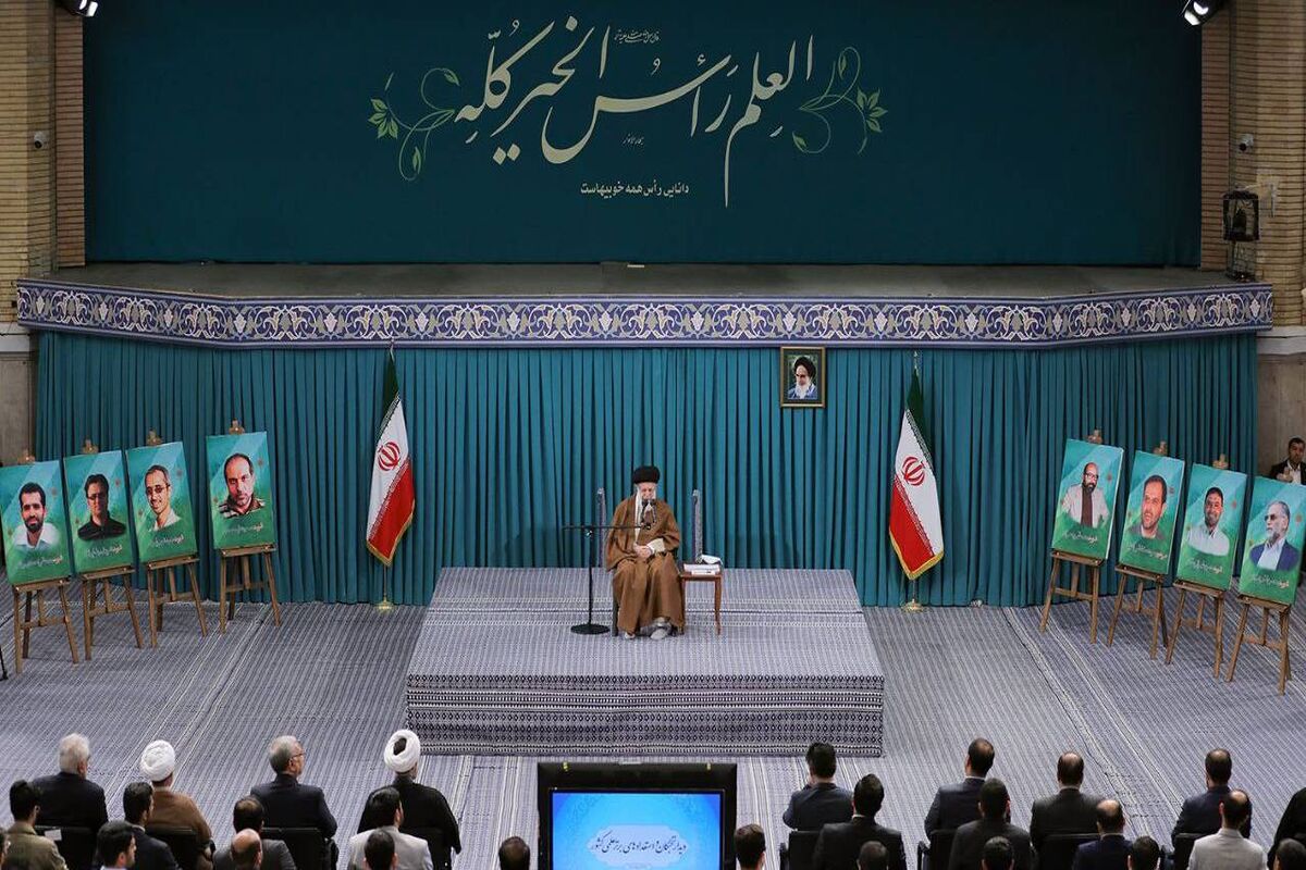 دیدار نخبگان و استعدادهای برتر علمی با رهبرمعظم انقلاب