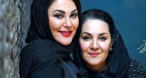 استایل جدید لاله اسکندری در کنار خواهرش!