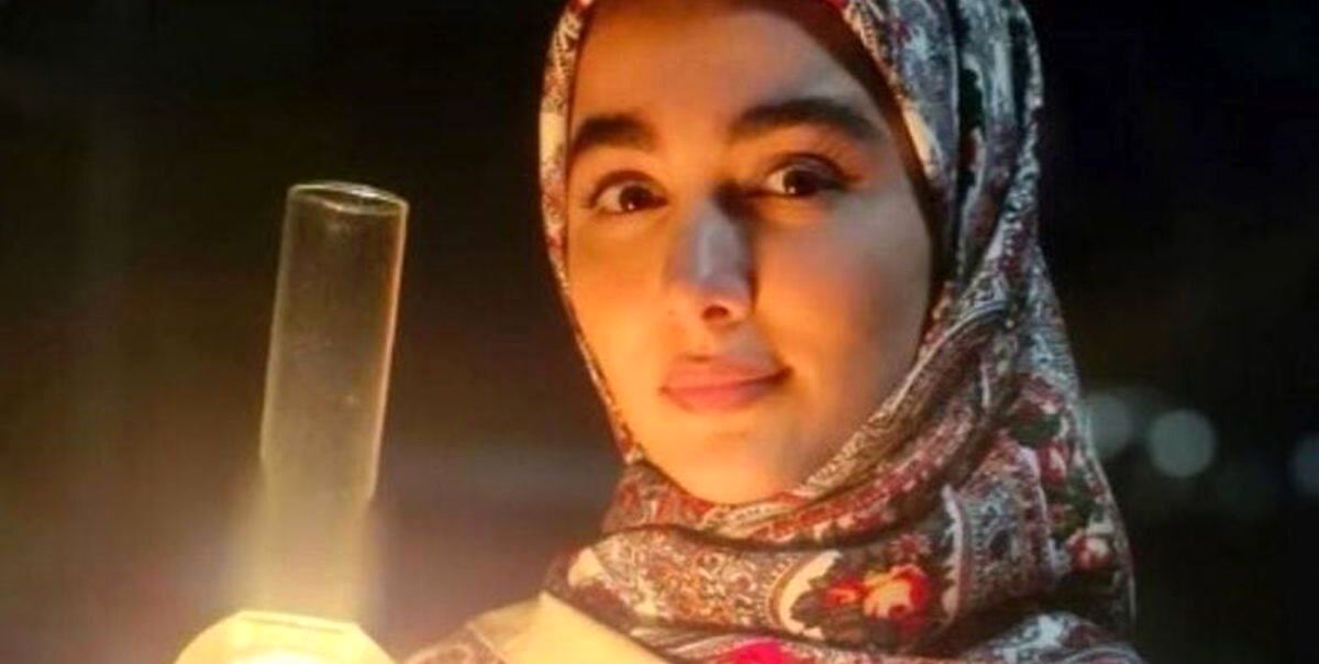  سونیا حسینی نیکای سریال پایتخت در کنار همسرش/ عکس