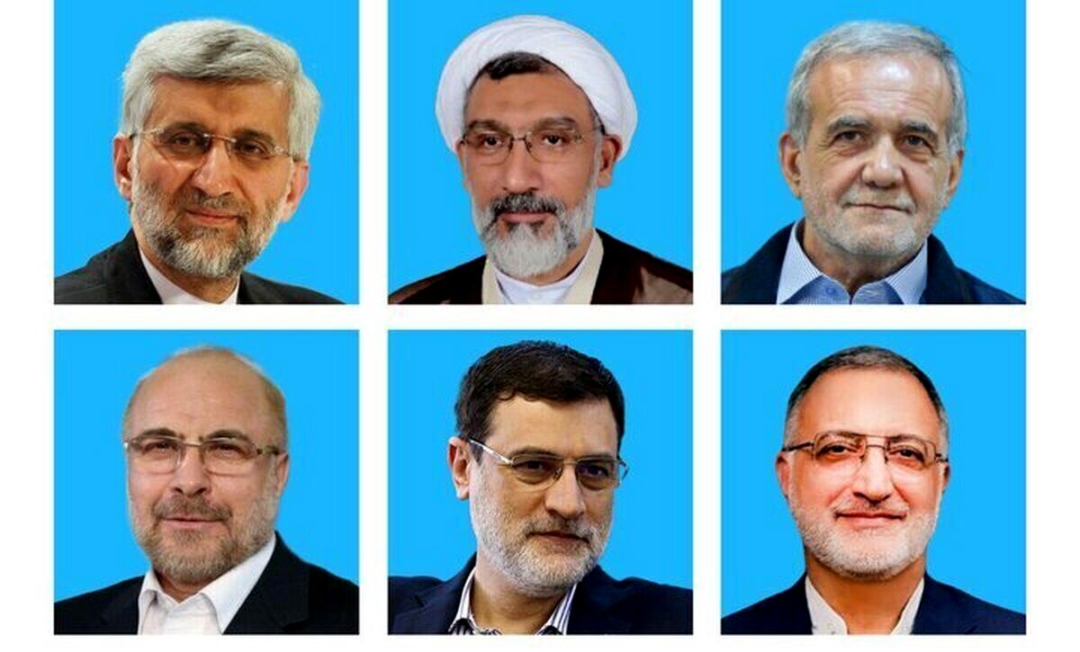 ۶ کاندیدای انتخابات در صدا و سیما حضور یافتند

