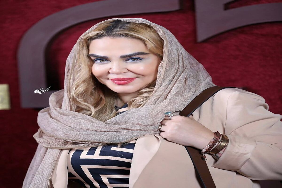 بهاره رهنما با تیپ پلنگی/ عکس