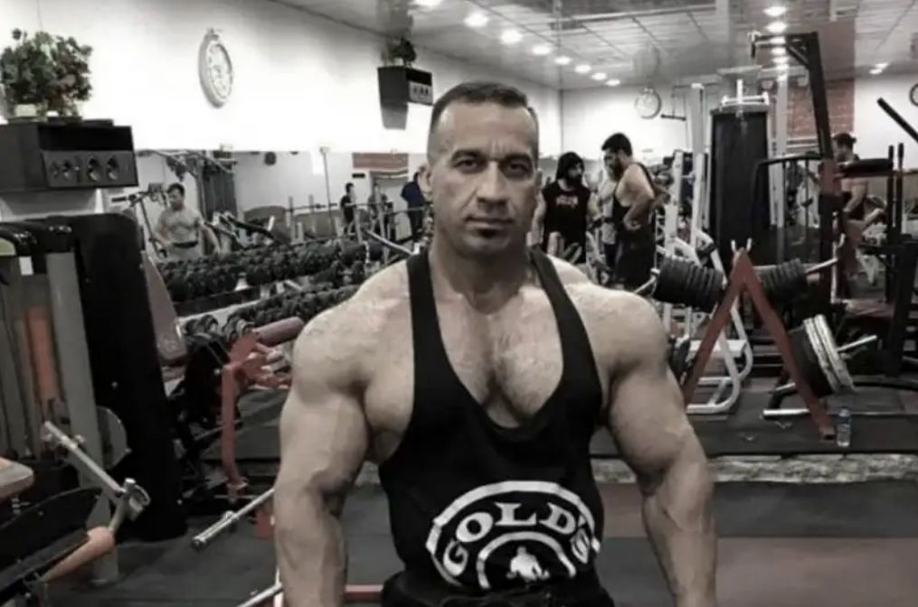 ایست قلبی قهرمان پرورش اندام حین تمرین +عکس