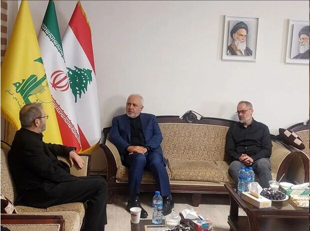 ظریف به دفتر حزب‌الله لبنان در تهران رفت