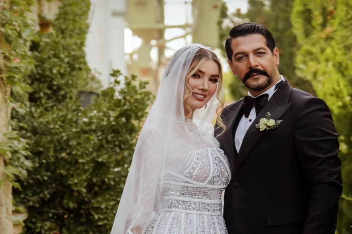 رونمایی از جواهرات لوکس متین ستوده در شب عروسی‌اش