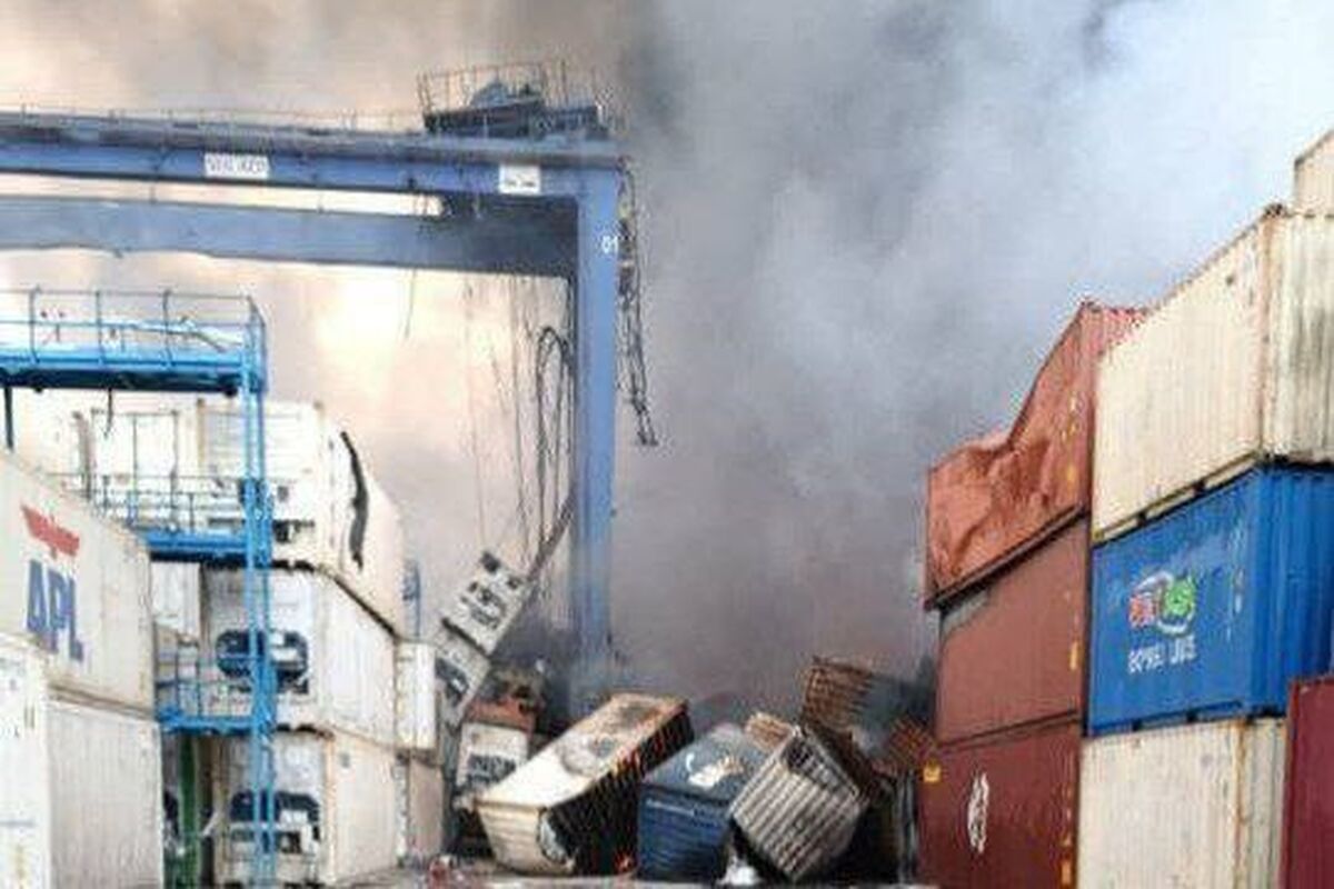 پایان عملیات امداد و نجات در بندرعباس