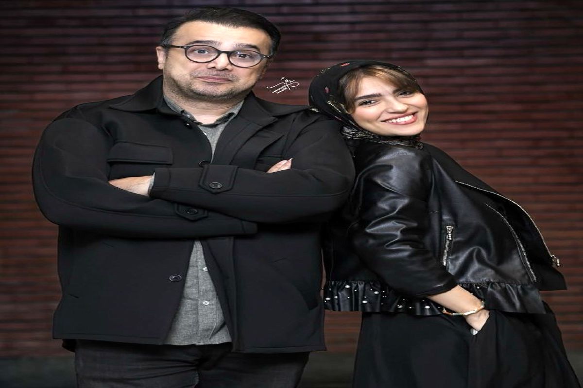 عکس عاشقانه سپند امیر سلیمانی در آغوش مونا کرمی