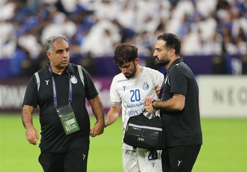 بازیکن غایب استقلال مقابل الاهلی اعلام شد