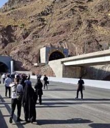 افتتاح مسیر رفت آزادراه تهران-شمال