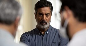 بازیگر خوشتیپ سریال «آوای باران» در اکران فیلم