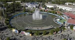 نمایشگاه تهران فرو ریخت