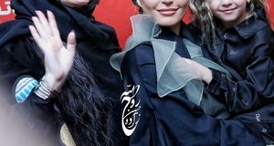 حضور الناز شاکردوست و نعیمه نظام‌دوست در اکران فیلم «کج پیله»