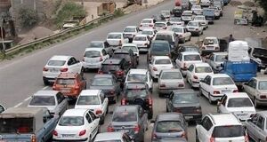 ترافیک سنگین در این محورها