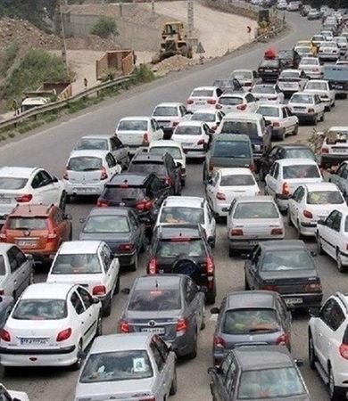 ترافیک سنگین در این محورها