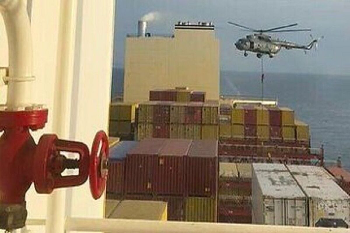 خط و نشان ارتش اسرائیل برای ایران بعد از توقیف کشتی اسرائیلی در تنگه هرمز