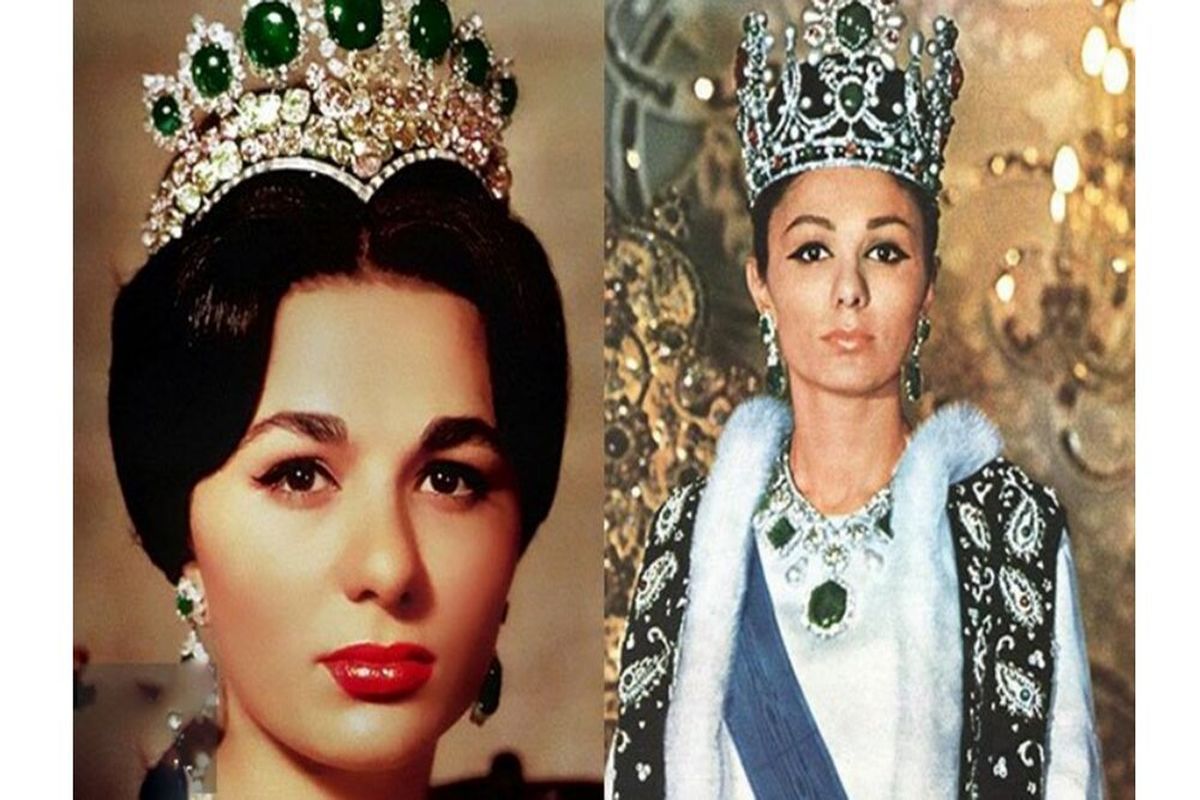 لباس عروس ۴۷ میلیارد تومانی فرح پهلوی/ از دیدن این لباس شوکه می شوید + فیلم