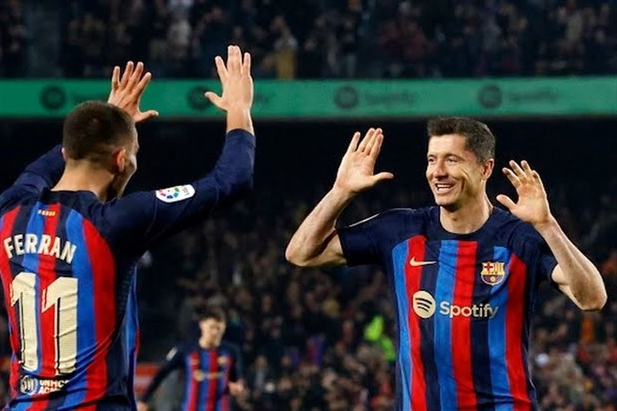 عکس غوغاکننده لواندوفسکی با بهترین تنیسور روسیه+عکس