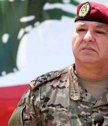 شوخی جنجالی رئیس جمهور لبنان با فرمانده ارتش