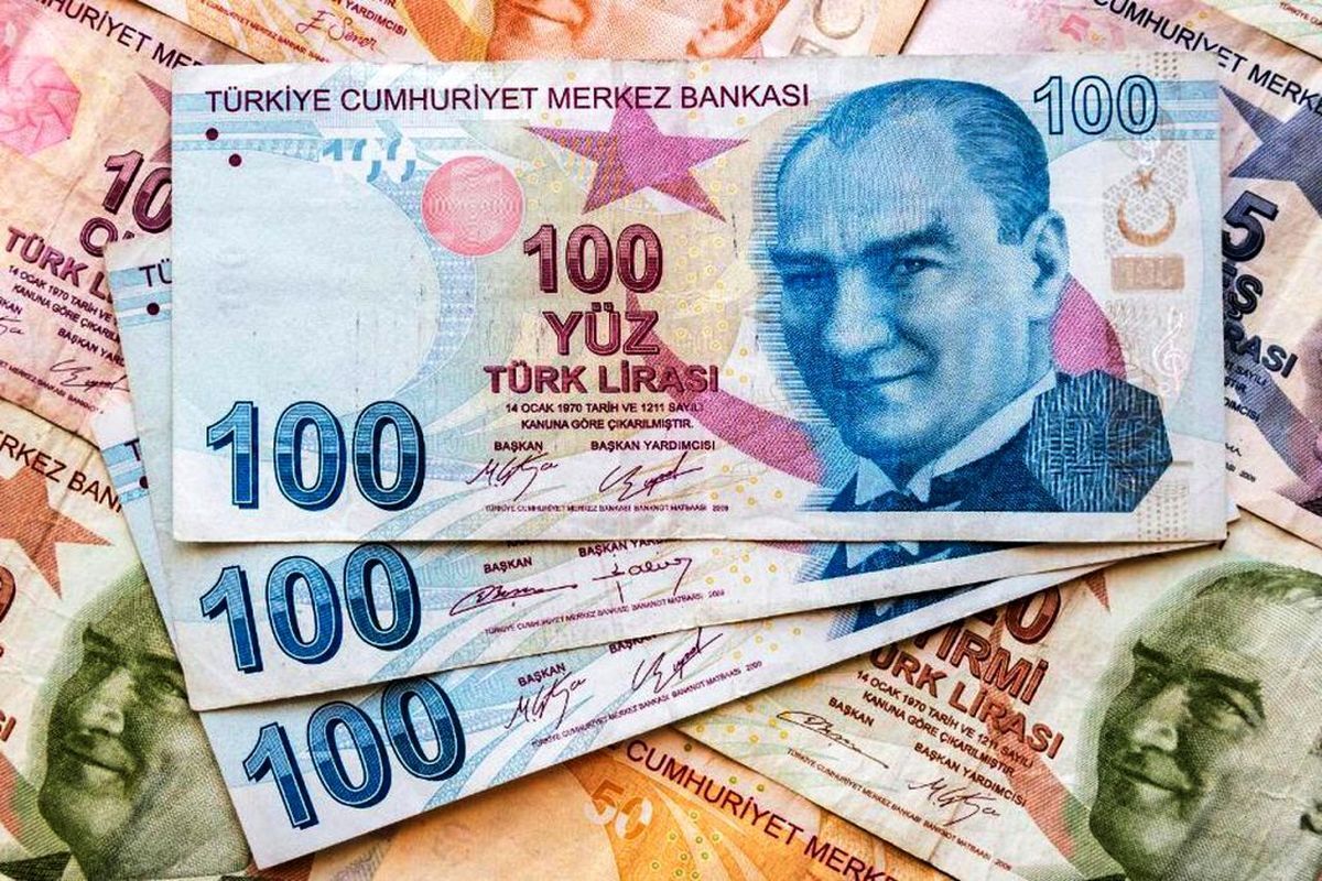 قیمت لیر ترکیه امروز پنجشنبه ۲۶ آبان ماه ۱۴۰۱