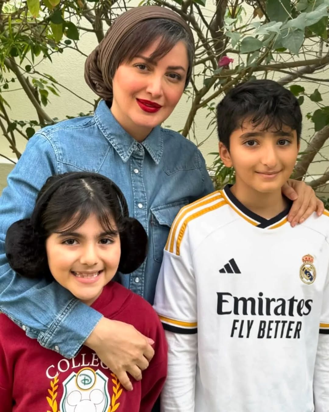 شیلا خداداد و فرزندانش/ تصلویر