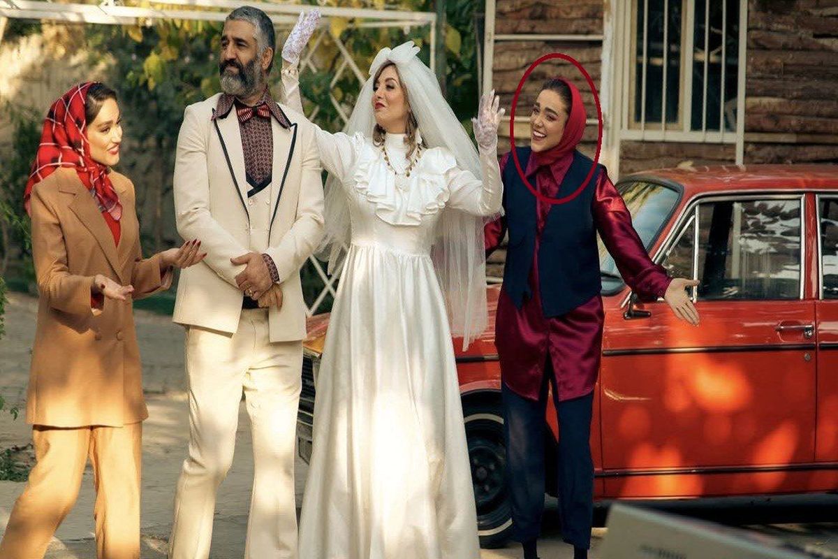  رویا وحدتی، بازیگر فیلم سینمایی «جزایر قناری»، در کنار همسرش!