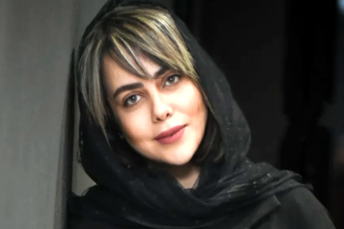 عکس متفاوت بازیگر دودکش با تم کریسمس