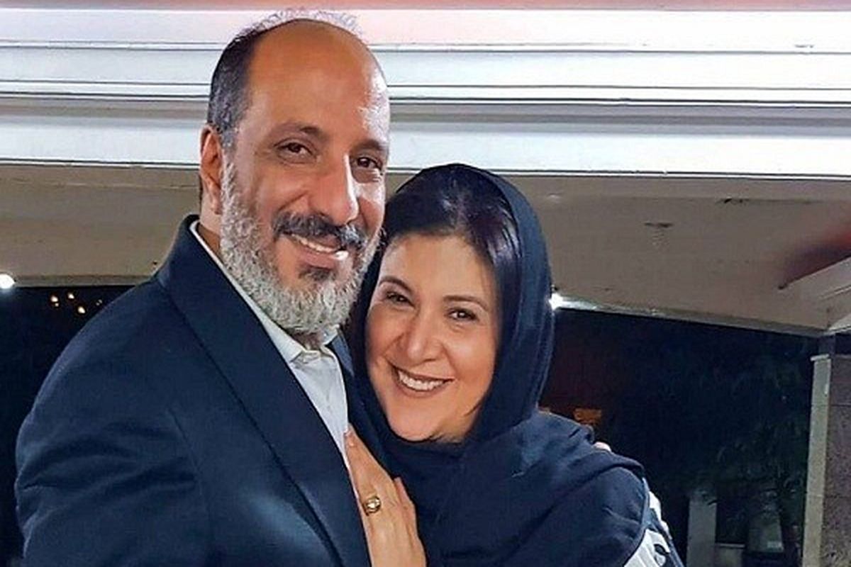 ‎تولد ۵۱ سالگی ریما رامین فر کنار همسر و پسرش