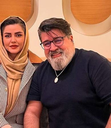 ژست عجیب مهدی یغمایی و همسرش در عکس جدیدشان!