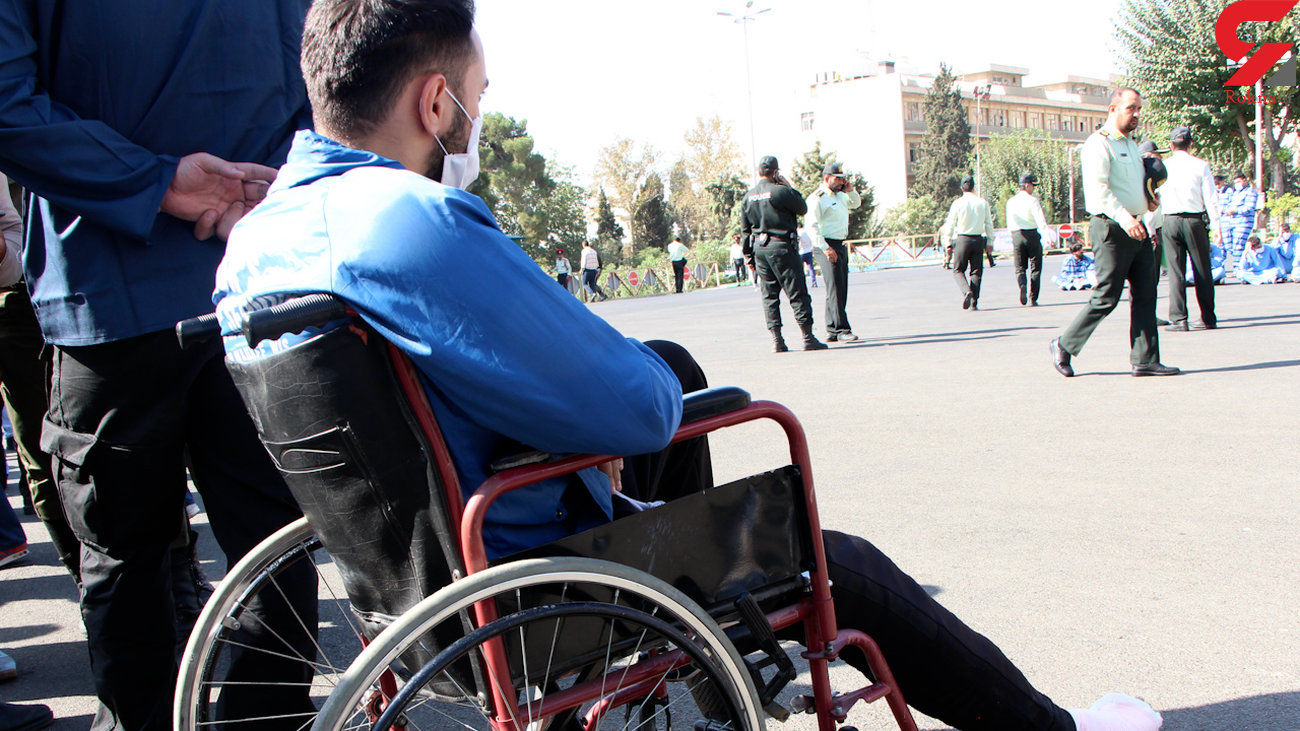 اوباشی که ویلچر نشین شد /تیراندازی به نیروی انتظامی