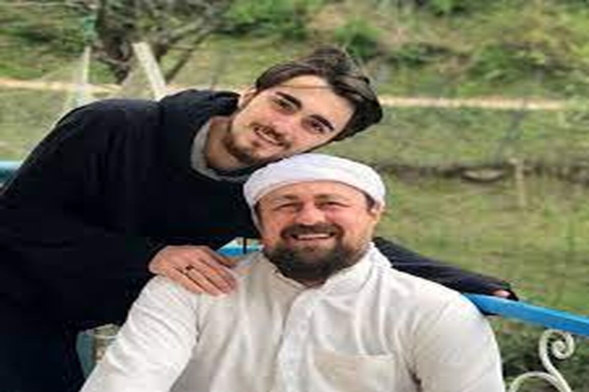 حرف‌های درگوشی سیدحسن خمینی و پسرش سیداحمد/تصاویر