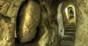 پیدا شدن یک شهر زیرزمینی که هنگام بازسازی خانه