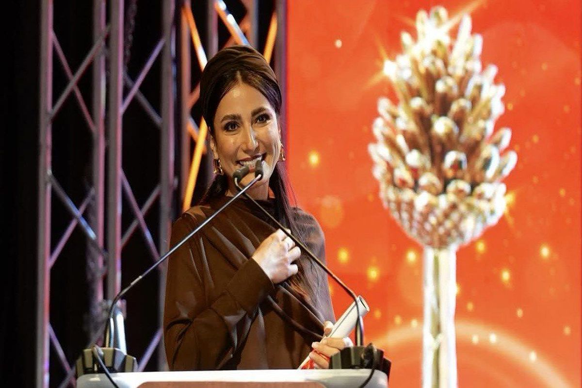  سمیرا حسن‌پور با استایل ترند در سلیمانیه/ عکس