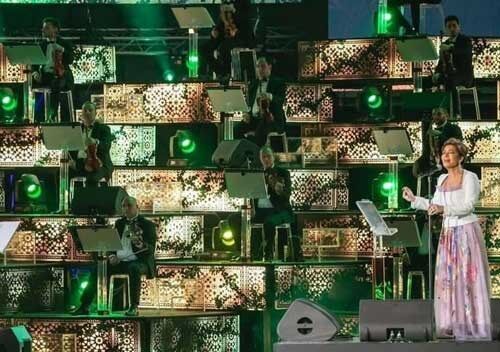 کنسرت خواننده زن سوری در عربستان جنجال به پا کرد+عکس