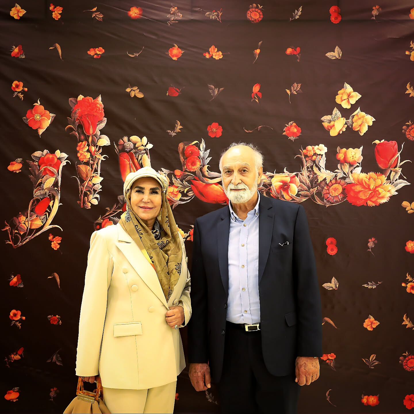 قابی از زوج معروف سریال یوسف پیامبر در شیراز