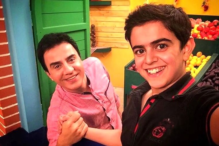 امیرمحمد متقیان در جشن تولد آقای بازیگر