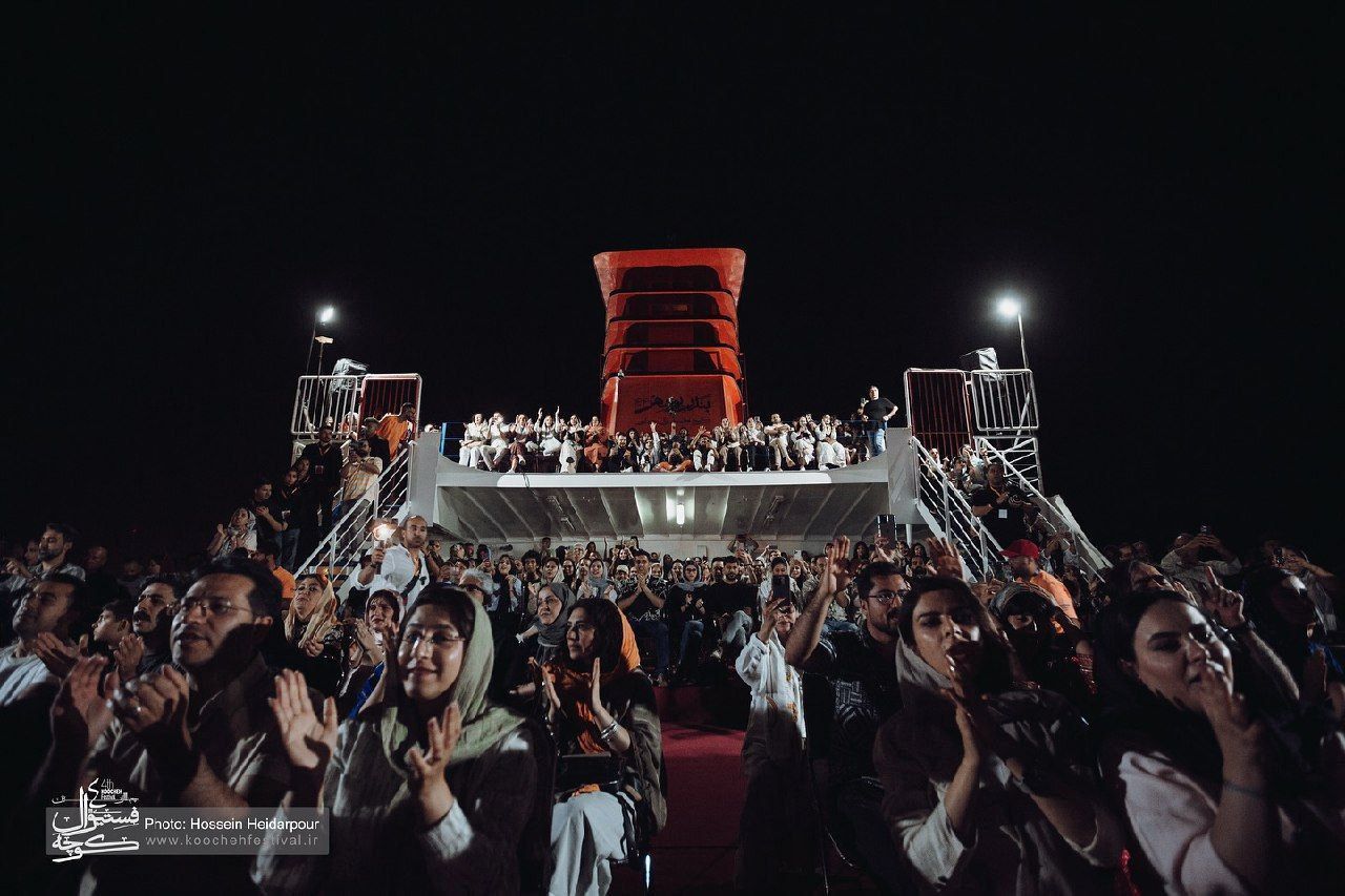 فستیوال کوچه دیشب هم در سوگ بندرعباس بود/ فیلم