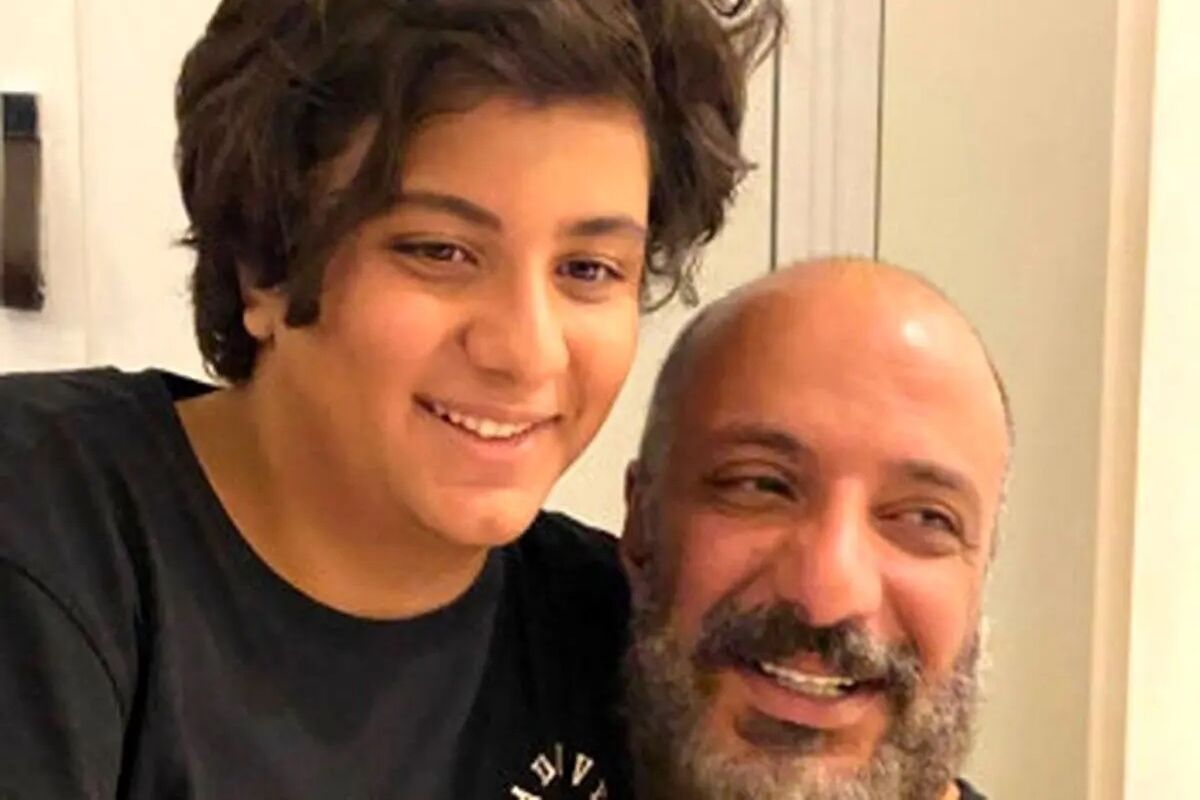 کامنت جالب امیر جعفری برای پسرش سوژه فضای مجازی شد +عکس